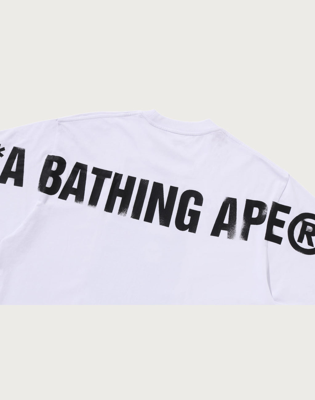 SPRAY PRINT APE HEAD RELAXED FIT TEE #2 MENS