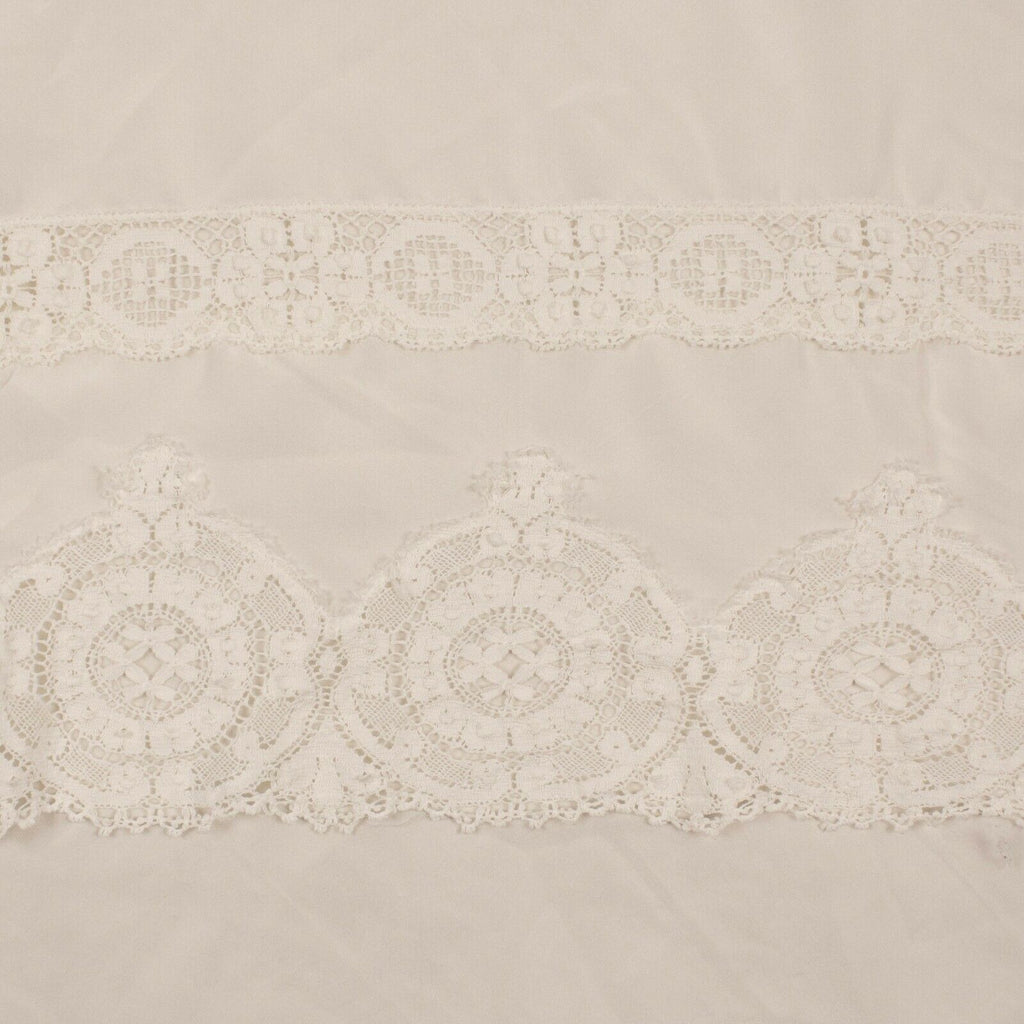 White Silk Embroidered Blouse