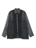 Maison Margiela contrast-sleeves jacket