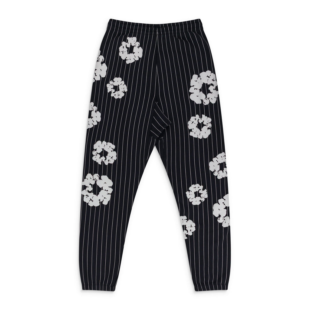 Black Black Yankees Cotton Wreath Sweatpants