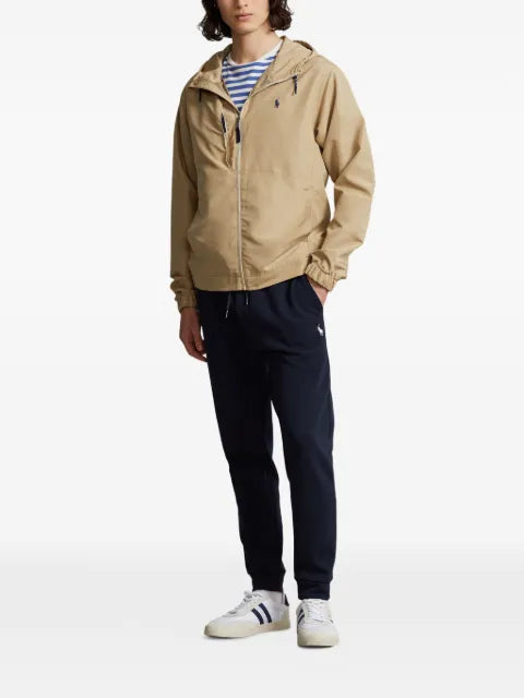 Polo Ralph Lauren hooded logo-embroidered jacket