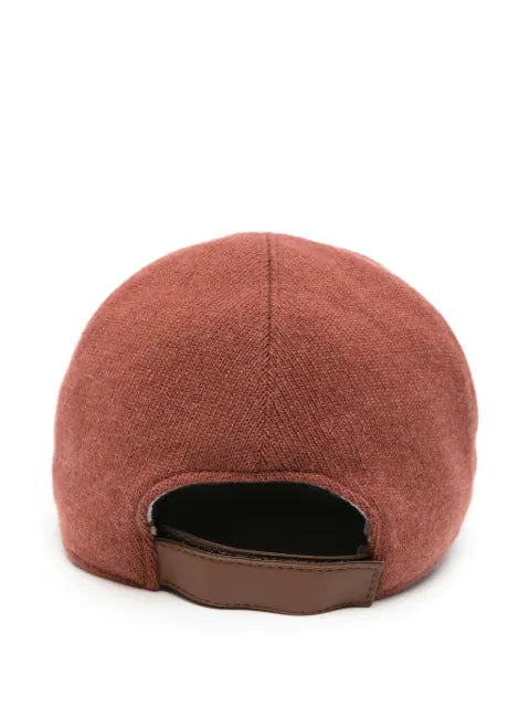 Eleventy cashmere baseball cap with Logo