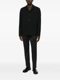 Herno button-fastening patch-pocket overshirt