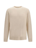 Laneus crew-neck ribbed-trim sweater