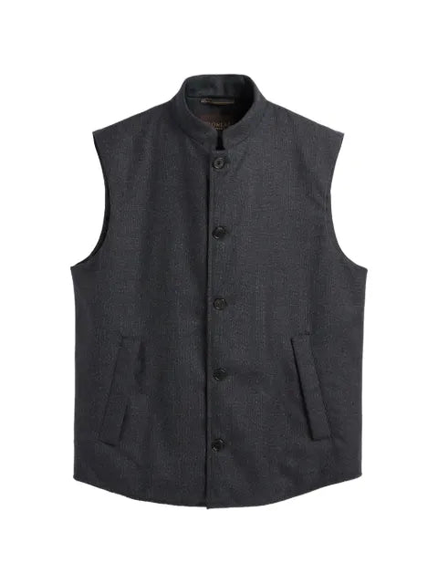 slowear Montedoro padded wool gilet