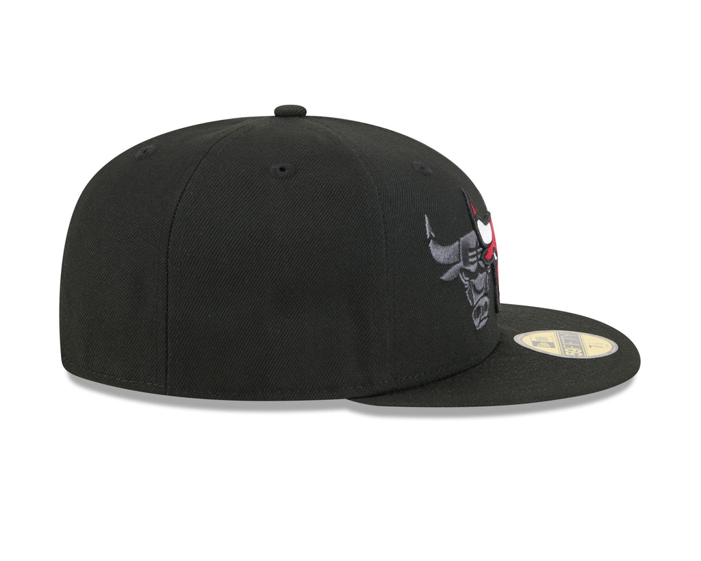 New Era 5950 Chicago Bulls Tri Hit Fitted Hat