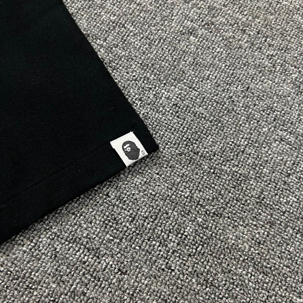 UNDEFEATED × BAPE Five Strike Ape Head College Tee Oversized Unisex T-Shirt