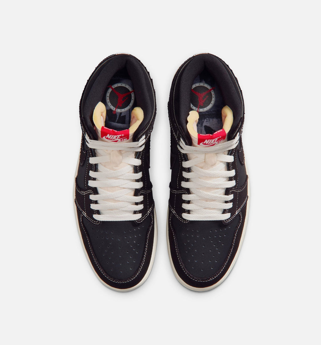 Air Jordan 1 Retro High OG Flight Club Men's Lifestyle Shoe - Black/University Red/Sail/Gum Medium Brown