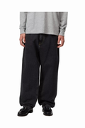 CARHARTT WIP AARON PANT Black Stone Wash