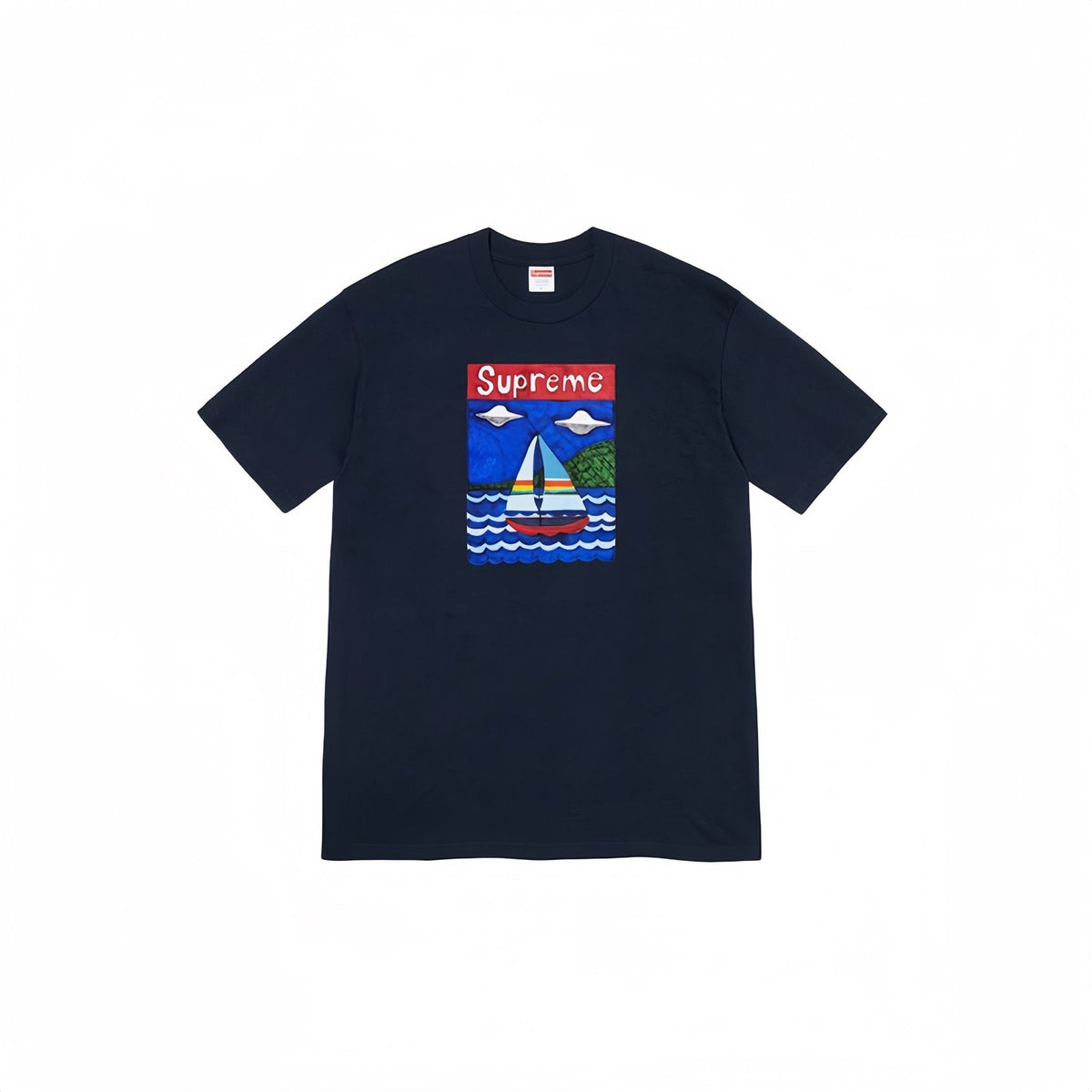 Supreme Sailboat Graphic Short-Sleeve T-Shirt