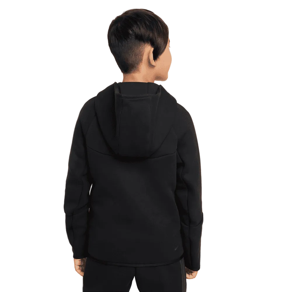 Big Kids Nike Sportswear Tech Fleece Full-Zip Hoodie