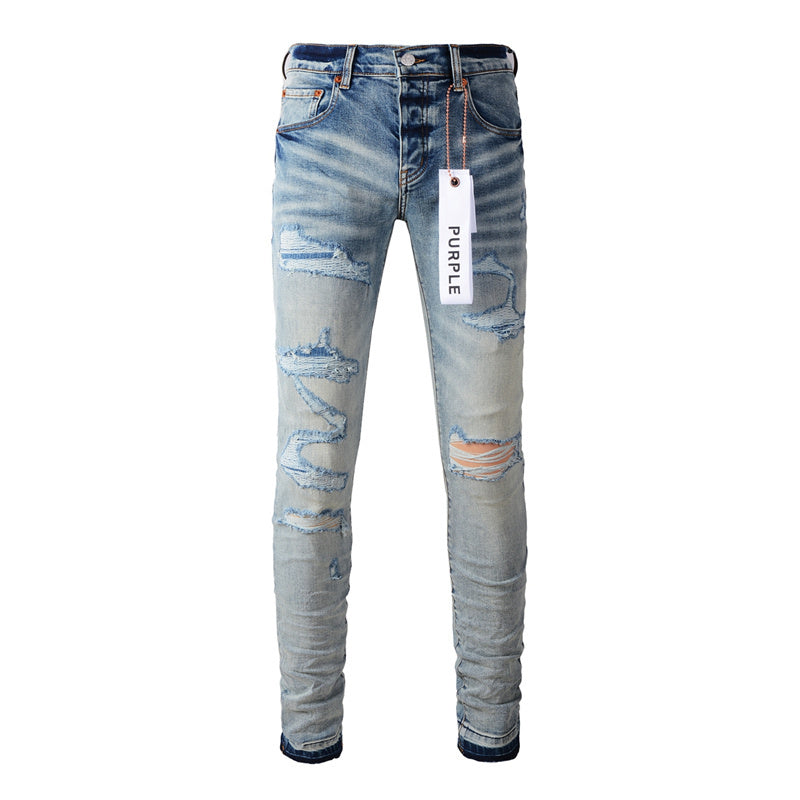 Purple Brand Skinny Jeans #9013 | Distressed Stretch Denim