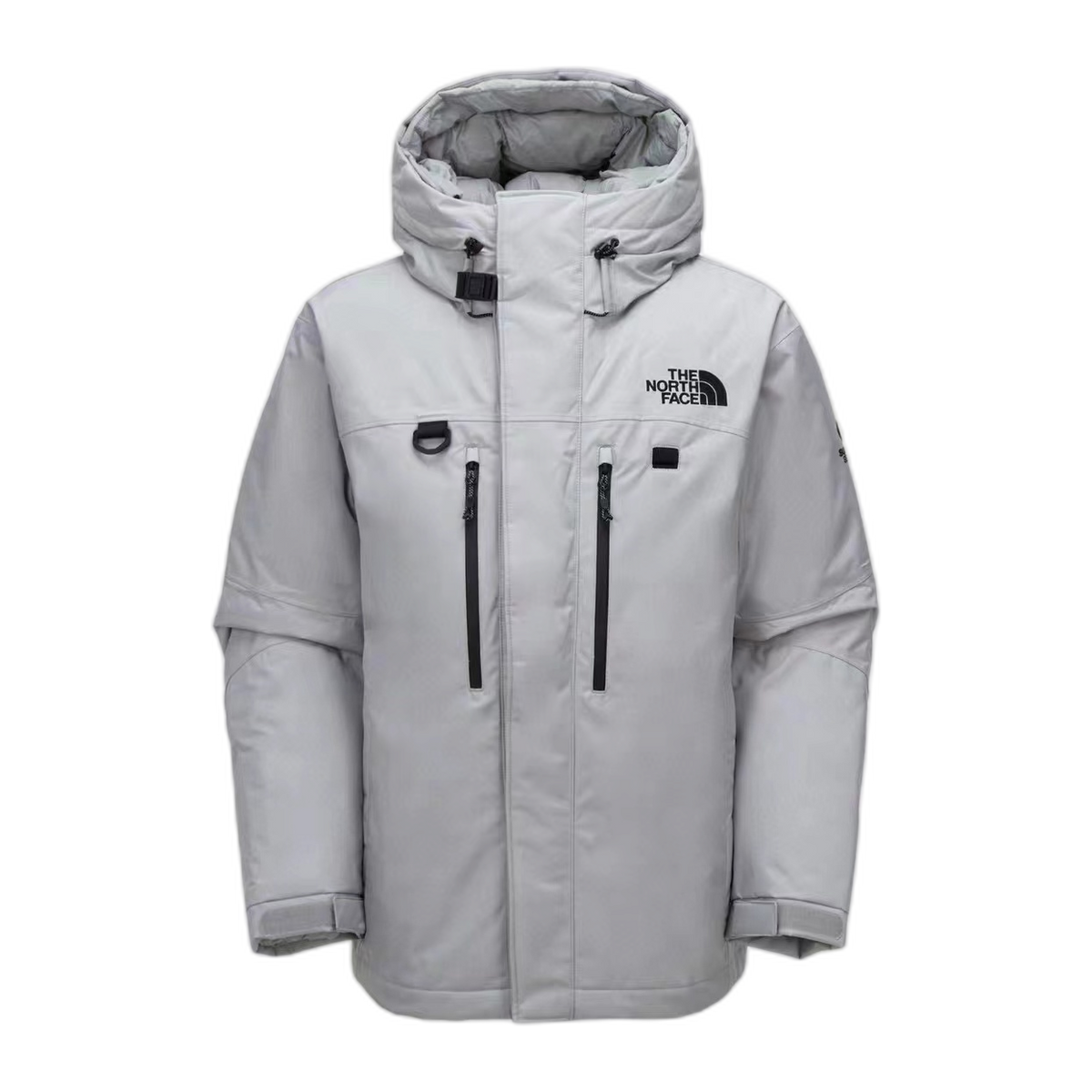 The North Face Himalayan Down Parka – Grey & White | 700-Fill | Expedition-Grade