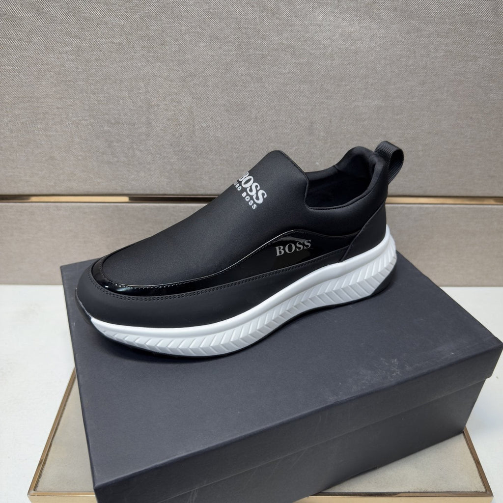 Hugo Boss Black Slip-On Shoes