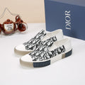 Dior Patterned Slip-On Sneakers