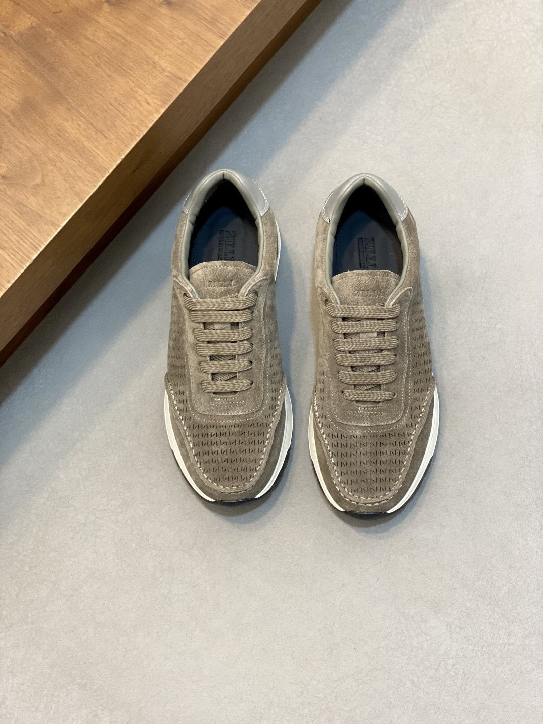 Zilli Men's Stitched Low-Top Sneakers - Padded Collar