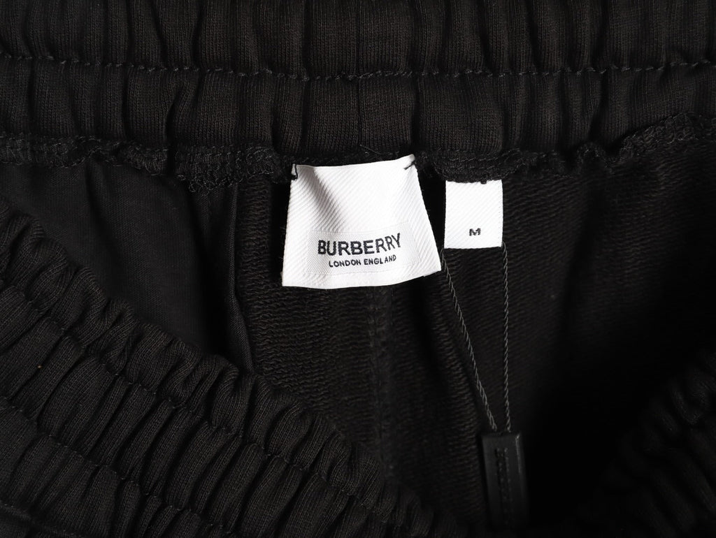 Burberry Check-Side Shorts - Black